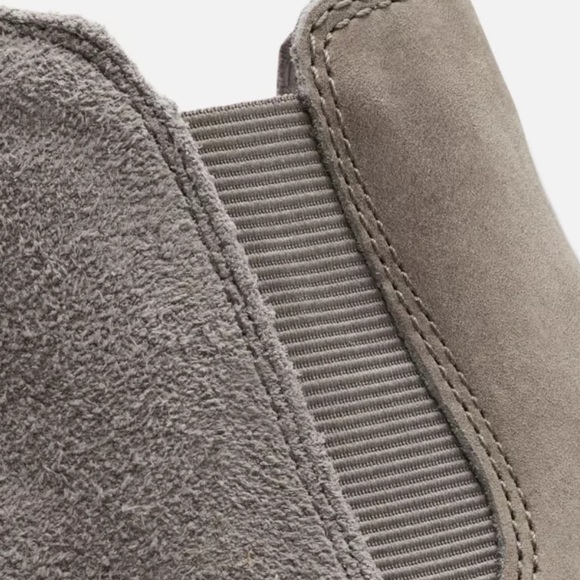 SOREL | Evie Pull On Suede Bootie in Quarry Gum - Picture 3 of 5